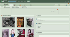 Desktop Screenshot of hkintell.deviantart.com