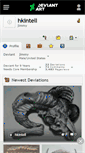 Mobile Screenshot of hkintell.deviantart.com