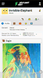 Mobile Screenshot of invisible-elephant.deviantart.com