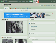 Tablet Screenshot of adkin-stock.deviantart.com