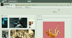 Desktop Screenshot of lunabeast.deviantart.com