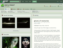 Tablet Screenshot of anon-y-mouse.deviantart.com
