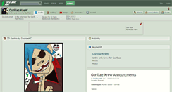 Desktop Screenshot of gorillaz-krew.deviantart.com