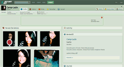 Desktop Screenshot of camp-lazlo.deviantart.com