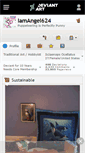Mobile Screenshot of iamangel624.deviantart.com