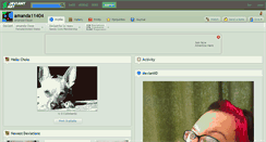 Desktop Screenshot of amanda11404.deviantart.com