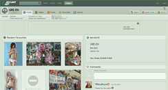 Desktop Screenshot of gre-en.deviantart.com