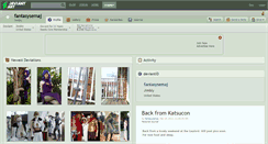 Desktop Screenshot of fantasysemaj.deviantart.com