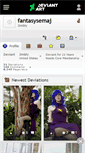 Mobile Screenshot of fantasysemaj.deviantart.com