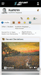 Mobile Screenshot of kushtrim.deviantart.com