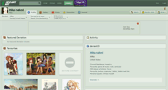 Desktop Screenshot of mika-naked.deviantart.com