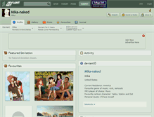 Tablet Screenshot of mika-naked.deviantart.com