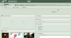 Desktop Screenshot of kustaroo.deviantart.com