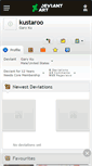 Mobile Screenshot of kustaroo.deviantart.com