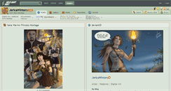 Desktop Screenshot of jericawinters.deviantart.com