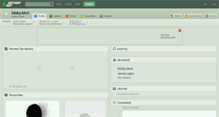 Desktop Screenshot of kinky-kiwi.deviantart.com
