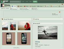 Tablet Screenshot of ethnarg.deviantart.com