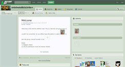 Desktop Screenshot of antoineaddictsunite.deviantart.com