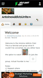 Mobile Screenshot of antoineaddictsunite.deviantart.com