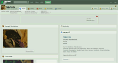 Desktop Screenshot of laguncula.deviantart.com
