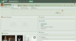 Desktop Screenshot of melarawine.deviantart.com