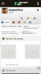 Mobile Screenshot of melarawine.deviantart.com