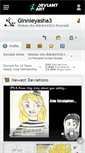 Mobile Screenshot of ginnieyasha3.deviantart.com