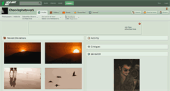 Desktop Screenshot of cheevinphotowork.deviantart.com