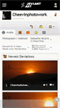Mobile Screenshot of cheevinphotowork.deviantart.com
