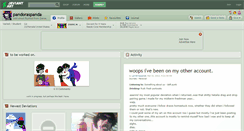 Desktop Screenshot of pandoraspanda.deviantart.com