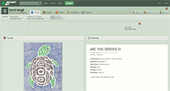 Desktop Screenshot of devil-vergil.deviantart.com