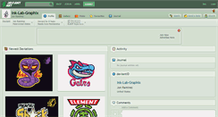 Desktop Screenshot of ink-lab-graphix.deviantart.com