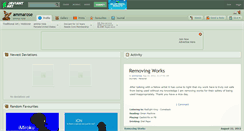 Desktop Screenshot of ammarose.deviantart.com