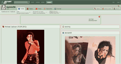 Desktop Screenshot of gemini58.deviantart.com