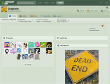 Tablet Screenshot of grapsimo.deviantart.com