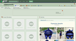Desktop Screenshot of inflationlover90.deviantart.com