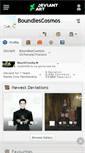 Mobile Screenshot of boundlescosmos.deviantart.com