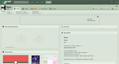 Desktop Screenshot of kiyro.deviantart.com