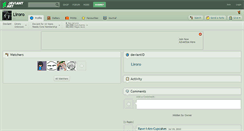 Desktop Screenshot of liroro.deviantart.com