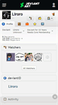Mobile Screenshot of liroro.deviantart.com