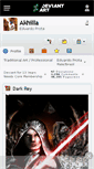 Mobile Screenshot of akhilla.deviantart.com