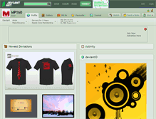 Tablet Screenshot of mp160.deviantart.com