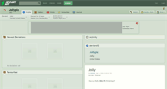 Desktop Screenshot of jollyplz.deviantart.com