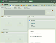 Tablet Screenshot of jollyplz.deviantart.com