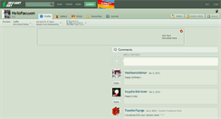 Desktop Screenshot of helloraccoon.deviantart.com