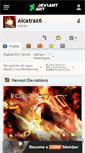 Mobile Screenshot of alcatraz6.deviantart.com