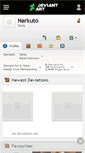 Mobile Screenshot of narkuto.deviantart.com