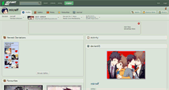 Desktop Screenshot of micraff.deviantart.com