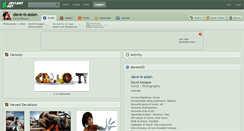 Desktop Screenshot of dave-is-asian.deviantart.com