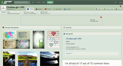 Desktop Screenshot of christian-girl-1995.deviantart.com